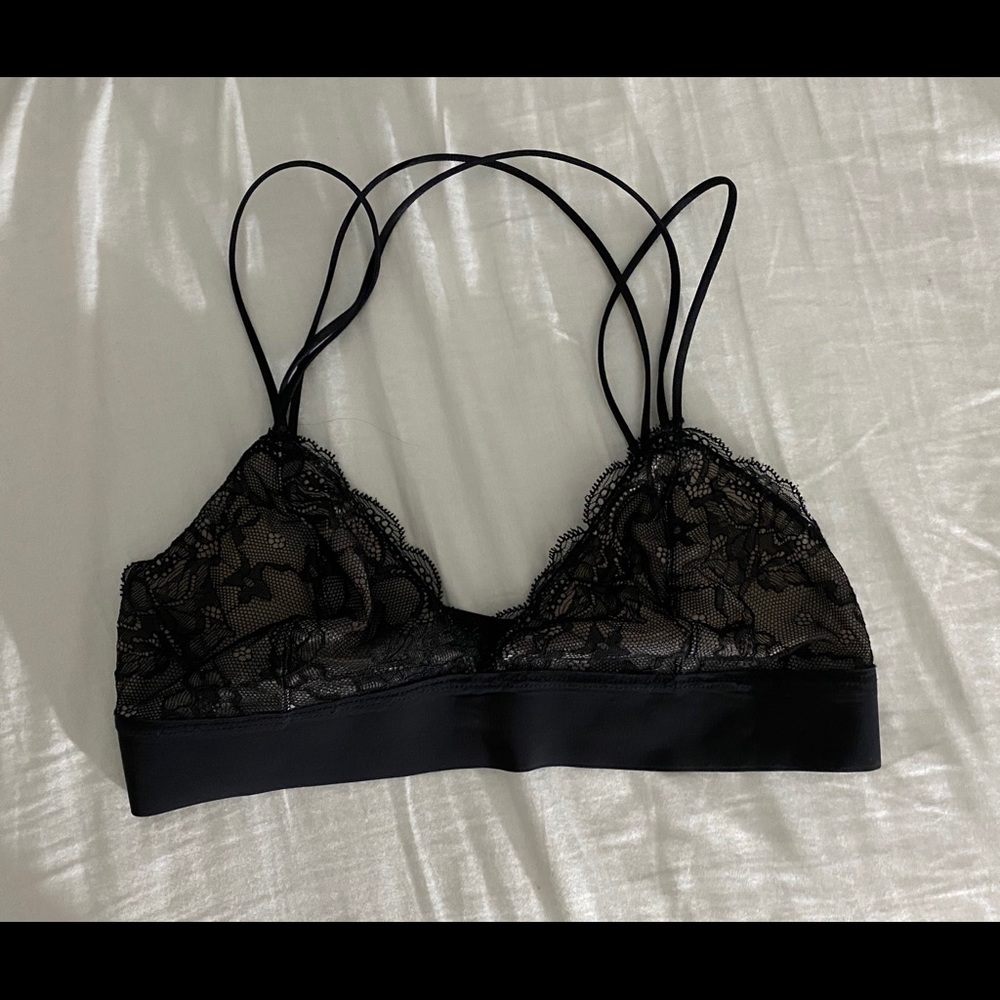 Urban Outfitters Out From Under Black Bralette Bra